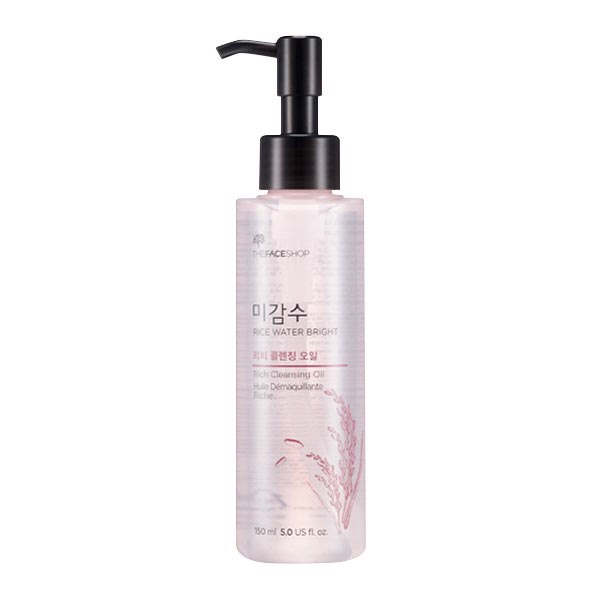 [Hỏa tốc] Dầu tẩy trang làm sáng da TheFaceShop Rice Water Bright Light Facial Cleansing Oil (150ml)