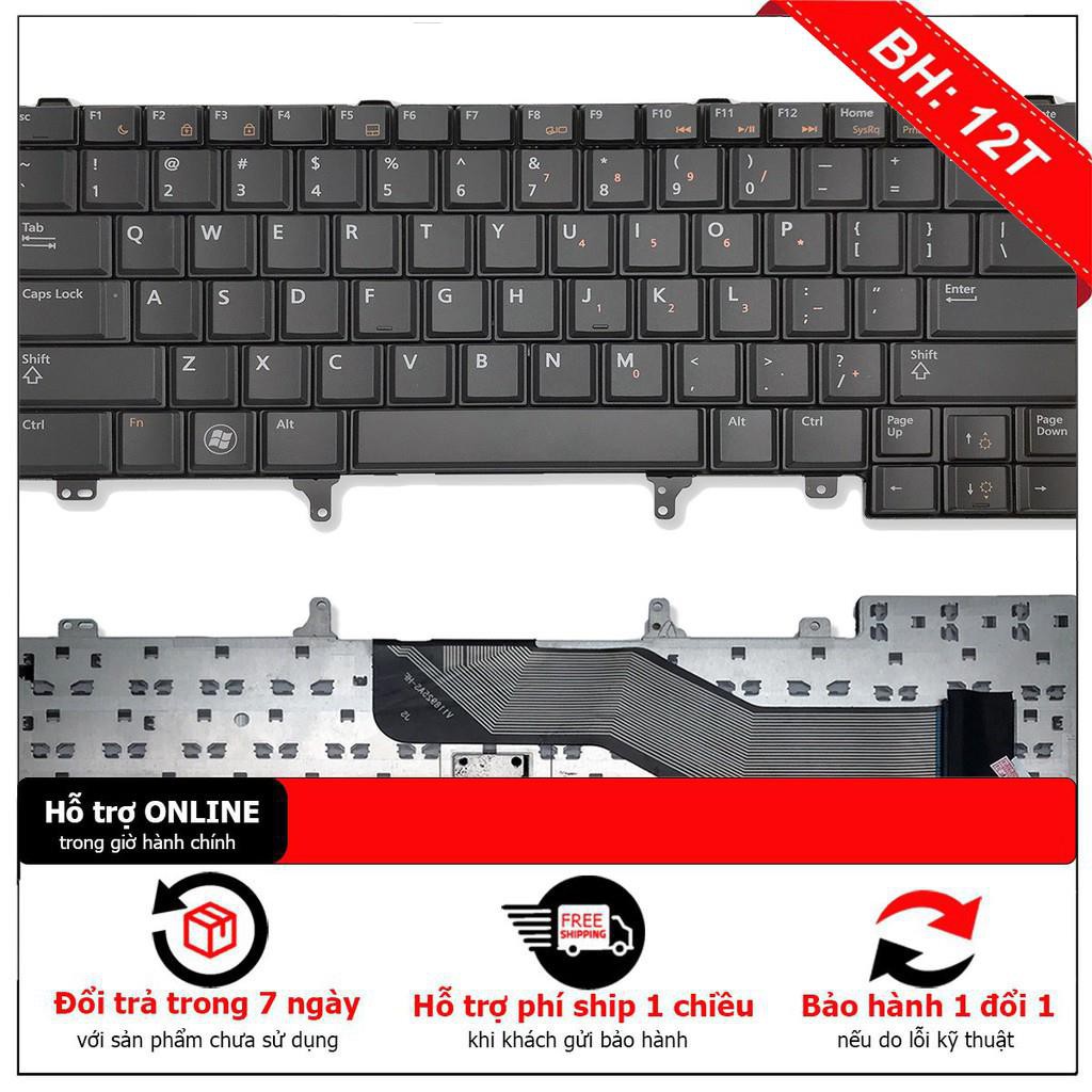 Bàn phím laptop Dell Latitude E6220 E6230 E5420 E5430 E6320 E6330 E6420 E6430 E6440 0RT9T6 US 0FWVVF FWVVF