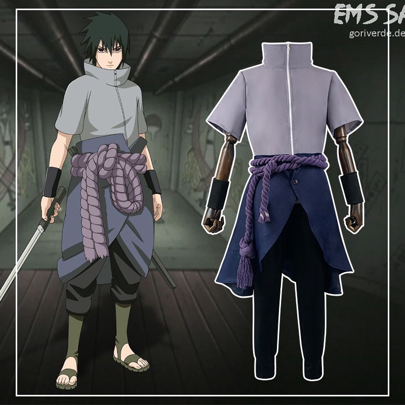 [CÓ SẴN]_Bộ cosplay Trang phục sasuke ver shippuden trong Naruto