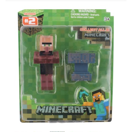 Mô hình đồ chơi minecraft dân làng cực rẻ