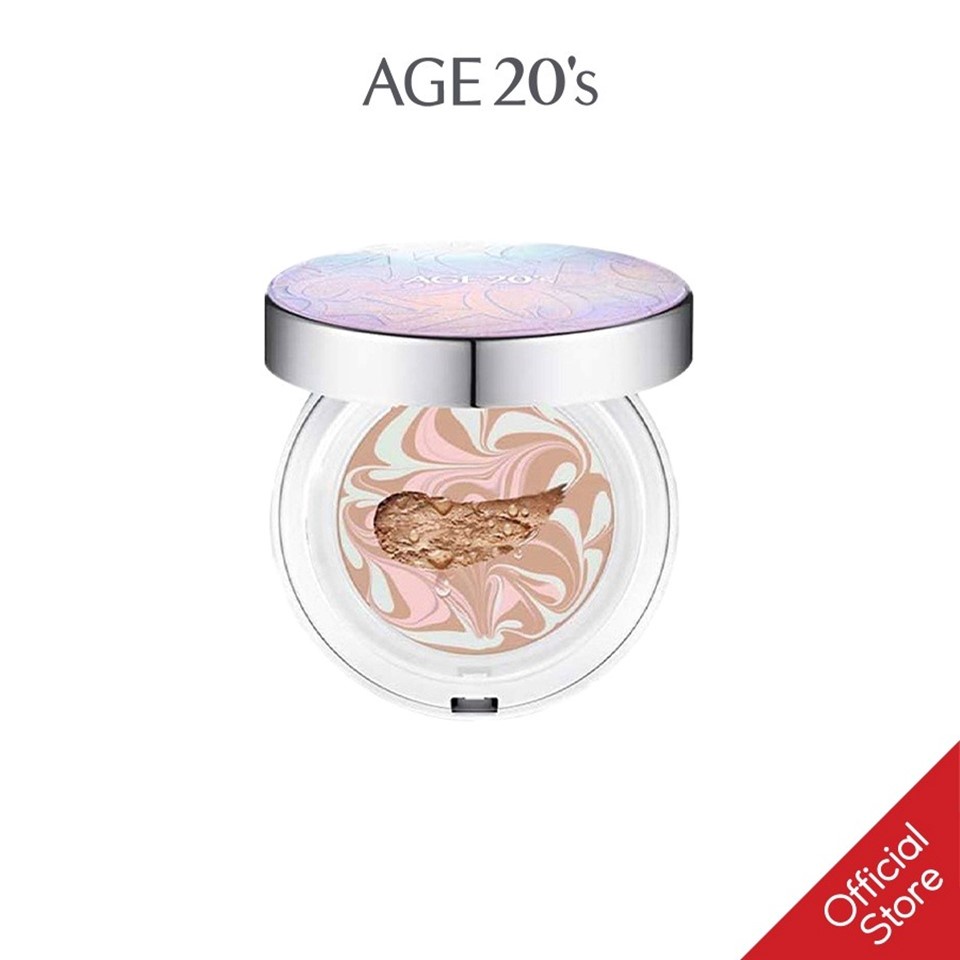 Phấn nền siêu lạnh Age 20’s Essence Cover Pact VX SPF50+/PA+++.12.5g