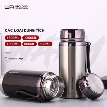 Bình Giữ Nhiệt Inox BAOL Cao Cấp 600ML-1500ML - Giữ Nóng &amp; Giữ Lạnh - Giữ Nhiệt Rất Tốt Hiệu Quả