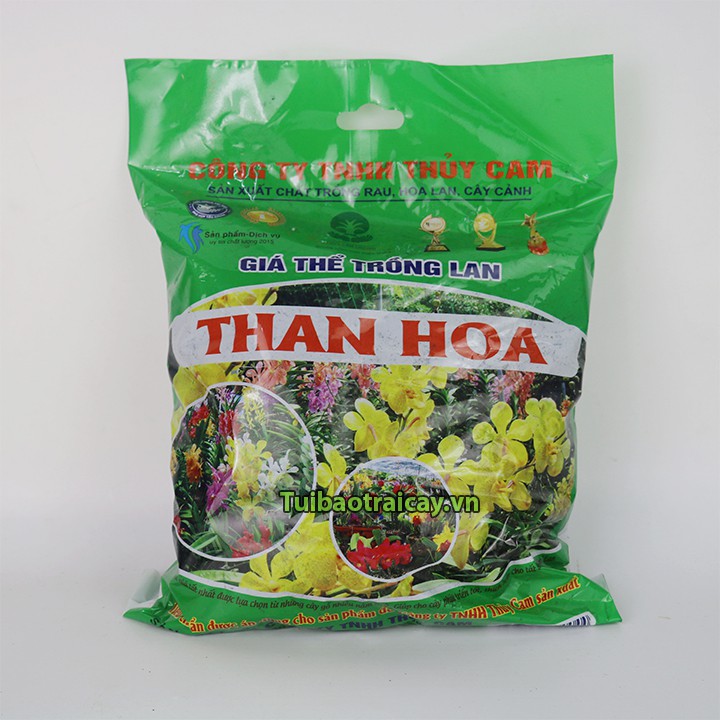 1kg Than củi giá thể trồng lan - GT35