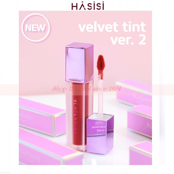 Son Kem Lì BLACK ROUGE AIR FIT VELVET TINT VER2 (Vỏ Tím)