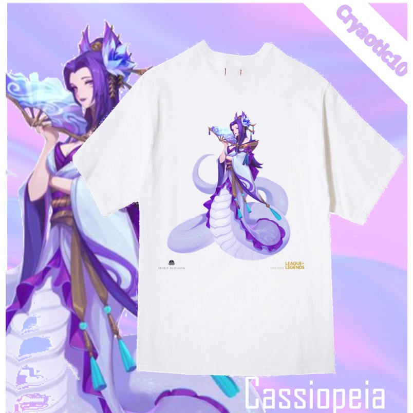 Áo tay lửng Liên Minh Huyền Thoại Hoa Linh Lục Địa LOL Spririt Blossom Thresh Lillia Cassiopeia Riven unisex