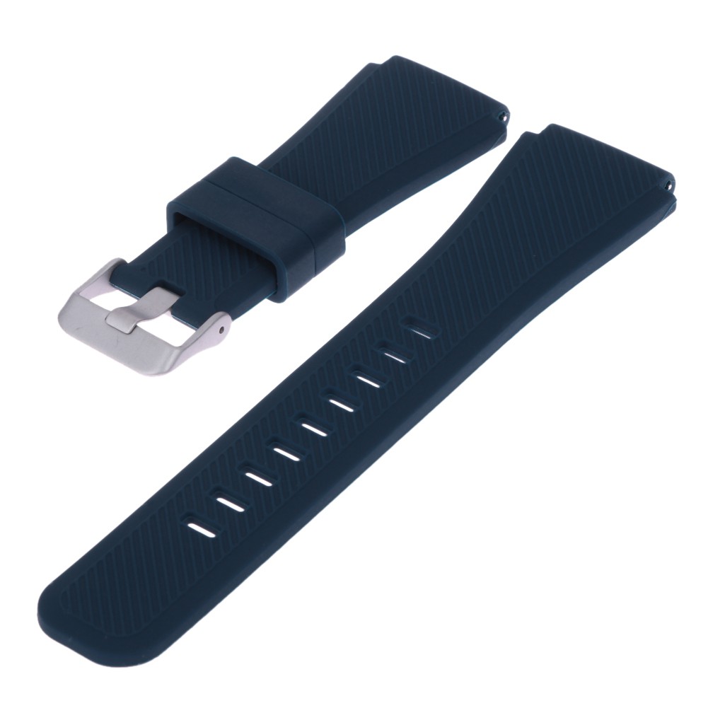 Dây đeo silicon thể thao cho đồng hồ Gear S3 , inox