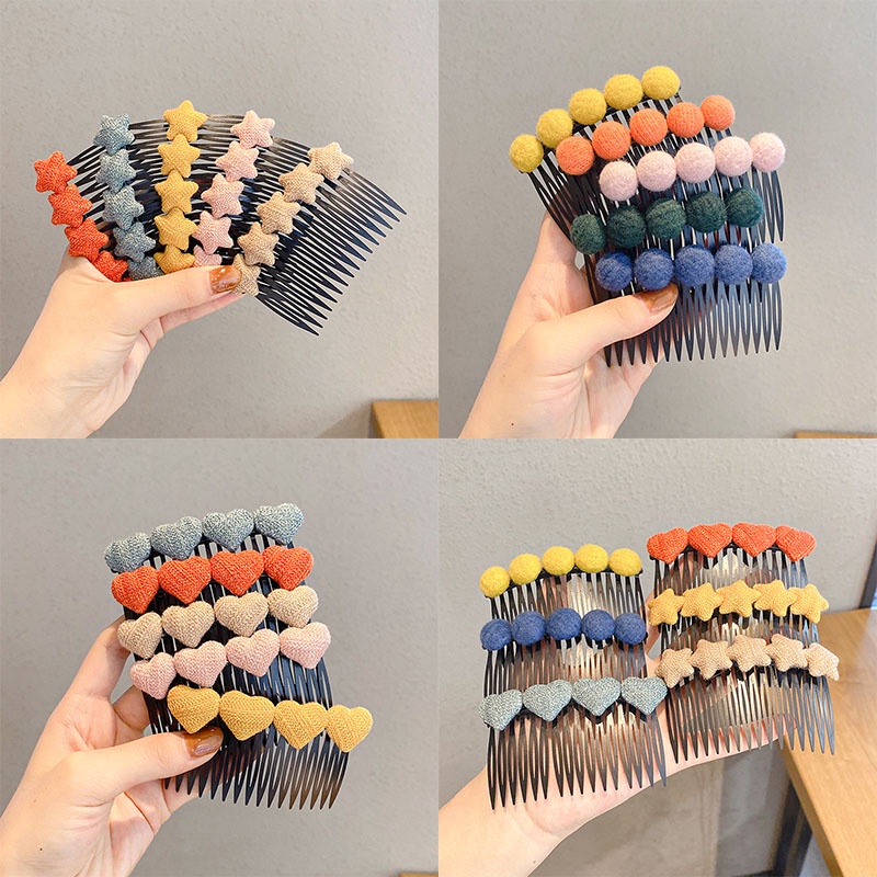 Lược Cài Tóc Phong Cách Hàn Quốc Dễ Thương Thời Trang Dành Cho Trẻ Em 2021