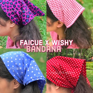 (tặng kèm 1 scrunchy) KHĂN BANDANA TỔNG HỢP