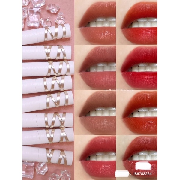 Son thỏi son môi họa tiết cuốn ruy băng Chioture