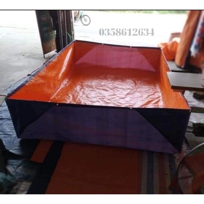 bể bạt làm bể bơi trẻ em, nuôi cá, cua, lượn, ốc, ếch,... đủ kích thước
