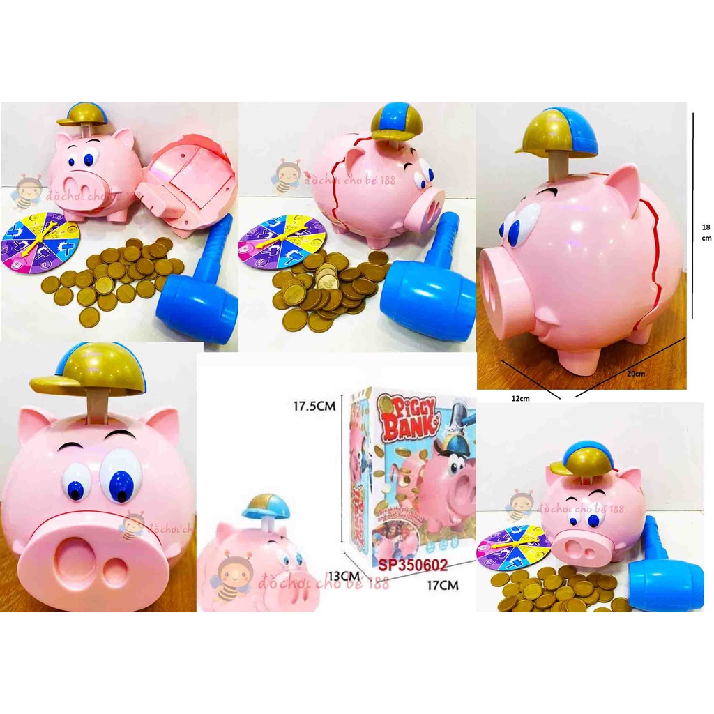 Đồ chơi đập heo, khủng long lấy vàng