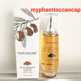 Tinh dầu dưỡng tóc cao cấp otto keunis moroccan argan oil elixer 100ml
