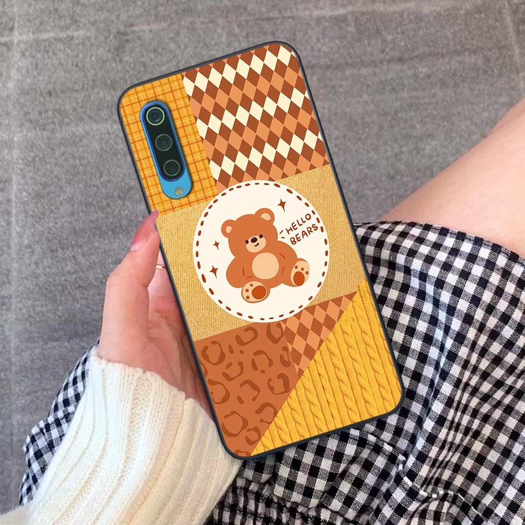 Ốp lưng Xiaomi MI 9 / MI 9 SE happy day, gấu bear dễ thương - BỀN - ĐẸP -BAO GIÁ TOÀN THỊ TRƯỜNG