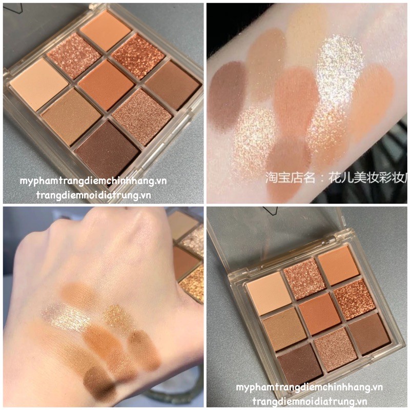 Bảng Phấn Mắt Trang Điểm Nữ Sinh Tự Nhiên Dupe 3CE Eyeshadow🎁 Butter Cream, Some Def 🎁