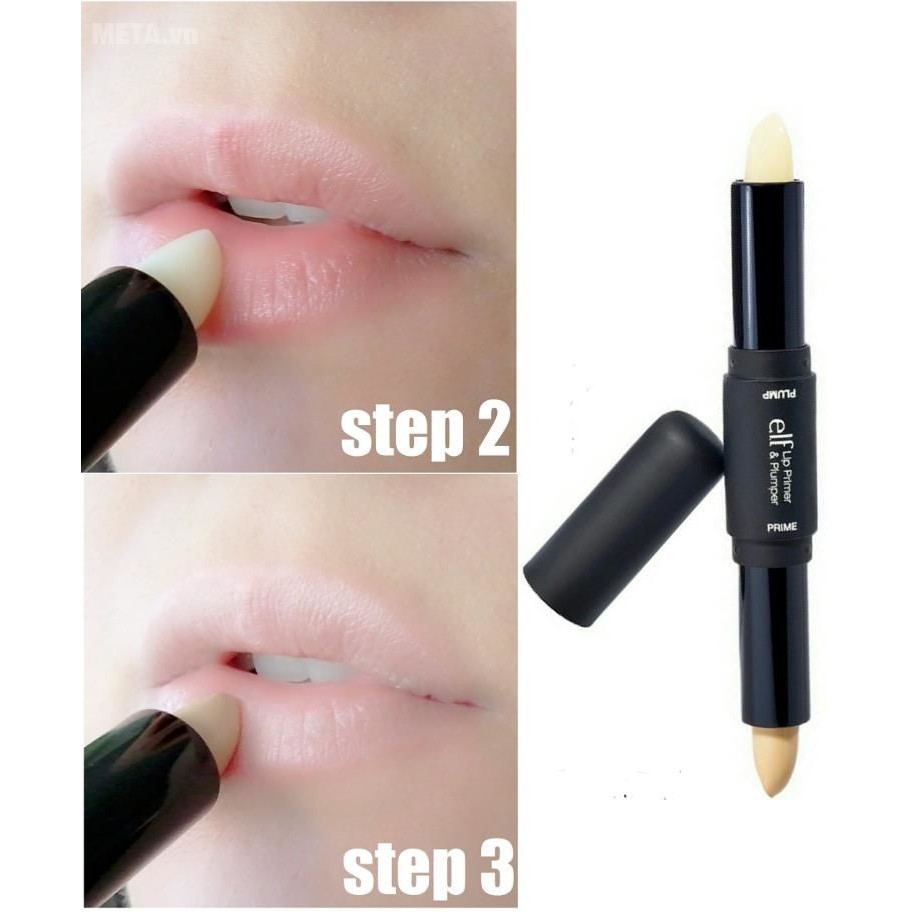 THỎI SON 2 ĐẦU LÓT VÀ DƯỠNG MÔI ELF LIP PRIMER PLUMPER