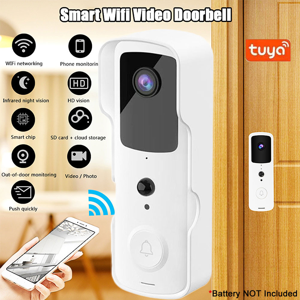 TD Camera giám sát chuông cửa thông minh Tuya WIFI Camera liên lạc IR Alarm Camera an ninh không dây