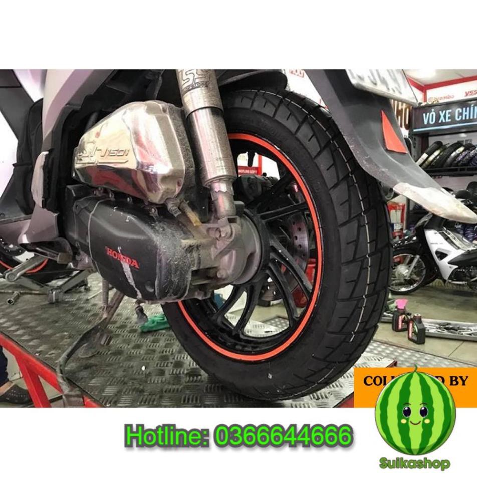 HN-Thay cặp lốp (vỏ) trước 100/80-16 TL + sau 120/80-16 TL Dunlop K330 chính hãng cho xe Honda SH 12