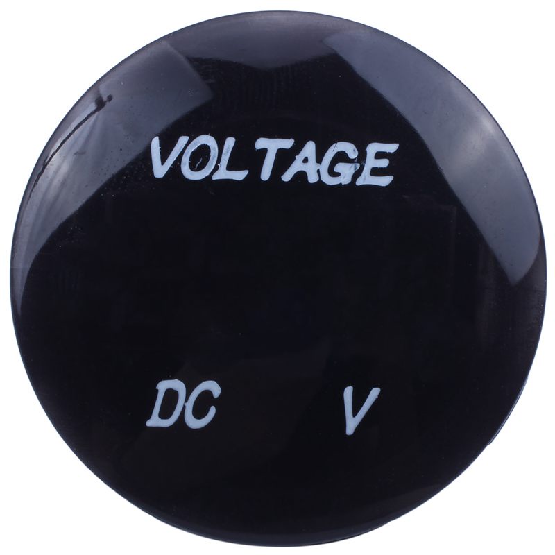 Vôn Kế LED Kỹ Thuật Số 5V-25V DC Chống Thấm Nước Cho Xe Hơi Xe Máy