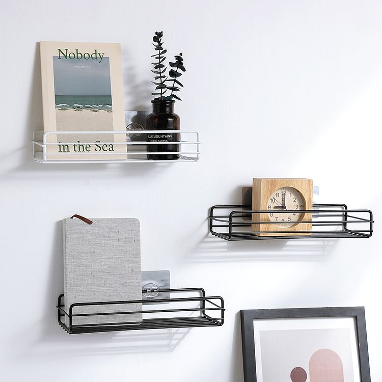 Kệ nhà tắm hình chữ nhật, kệ nhà bếp Nhà vệ sinh kèm miếng dán siêu dính