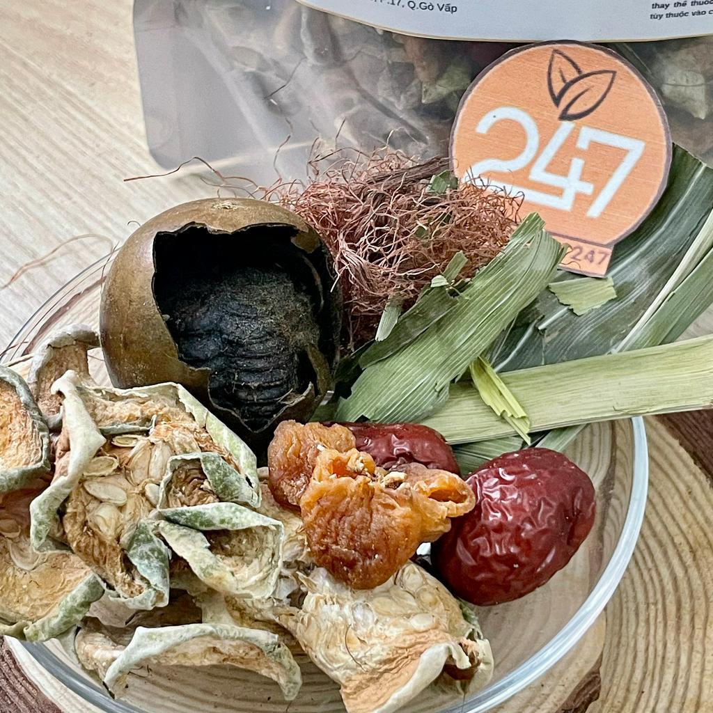 Set Trà Sâm Bí Đao  Thanh Nhiệt Cơ Thể