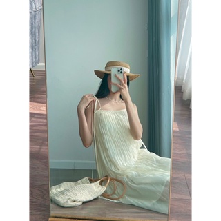 Vegani dress - váy thiết kế hai dây dáng dài regen