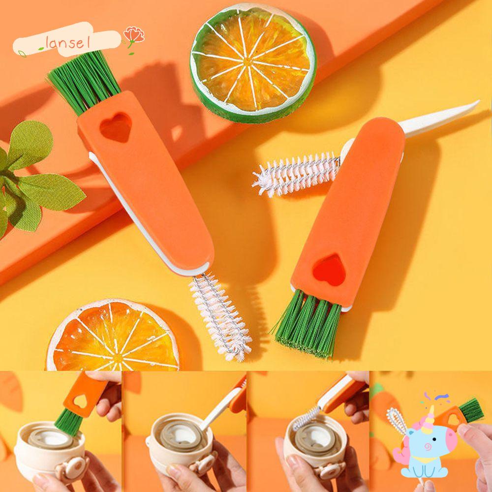 Cọ Vệ Sinh Ly Cốc Đa Năng Có Vòng Cao Su Nhiều Màu Sắc Dùng Cho Nhà Bếp