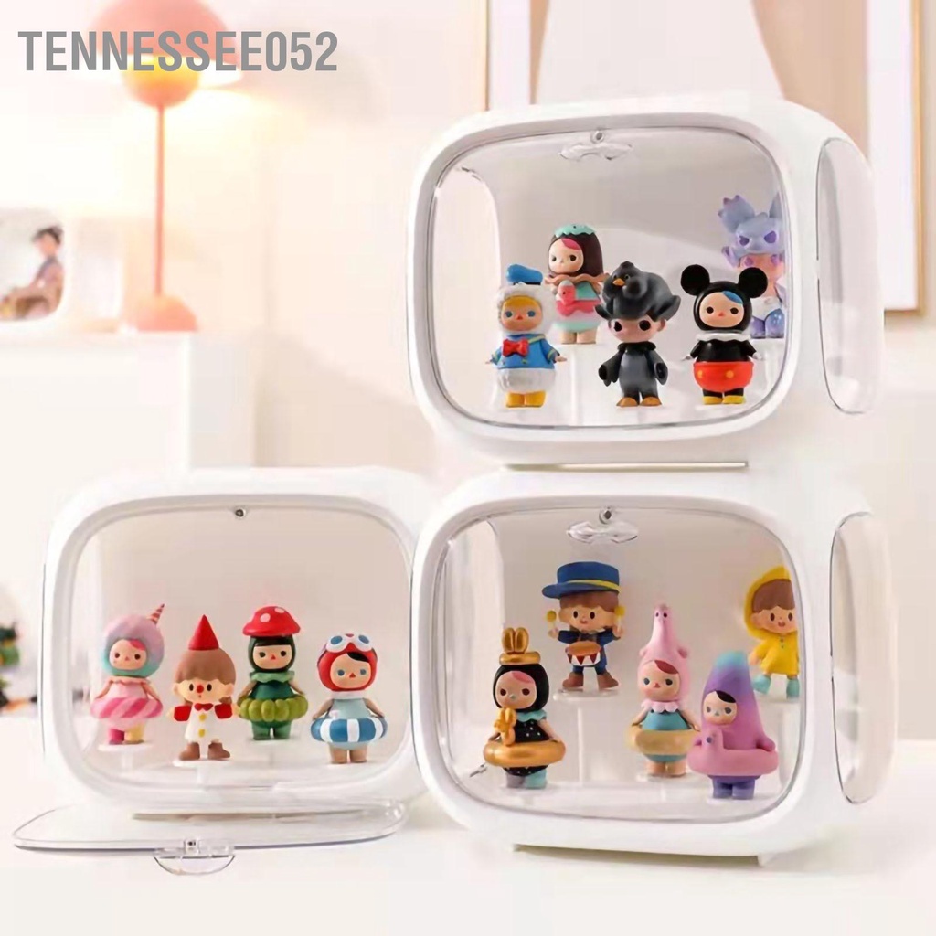 [Hàng Sẵn] Kệ Tủ Đựng Mô hình - Hộp Trưng Bày Búp Bê Pop Mart Trong suốt bằng nhựa / acrylic【Tennessee052】