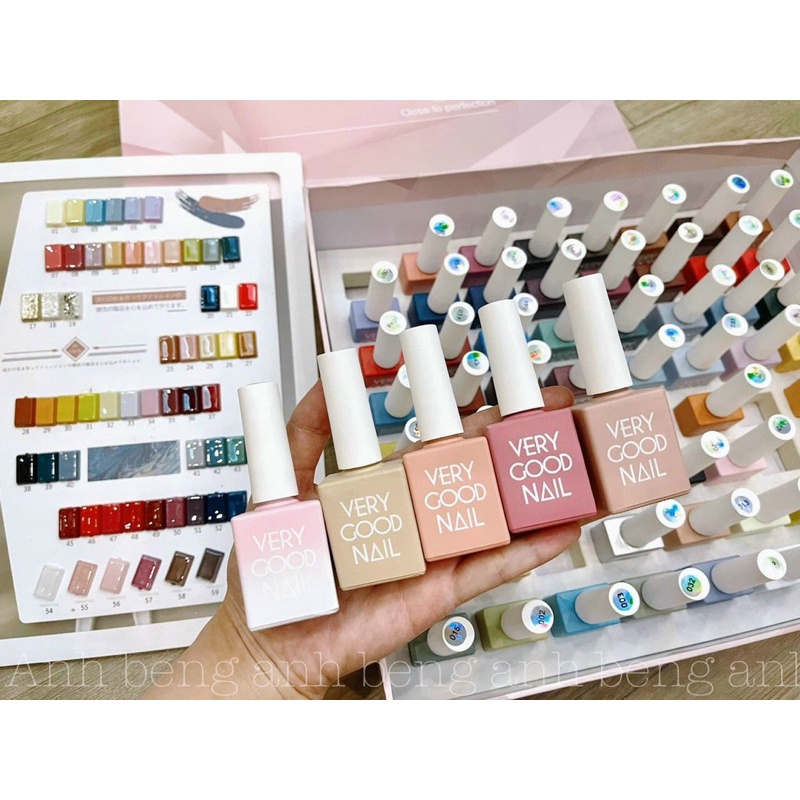 Sét sơn gel verygoodnail 60 màu.Chính hãng ☄️FREESHIP☄️