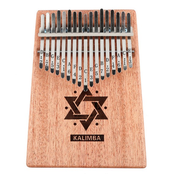 Đàn kalimba 17 phím dạng hộp âm to thump piano -BWS Nhiều mẫu P3