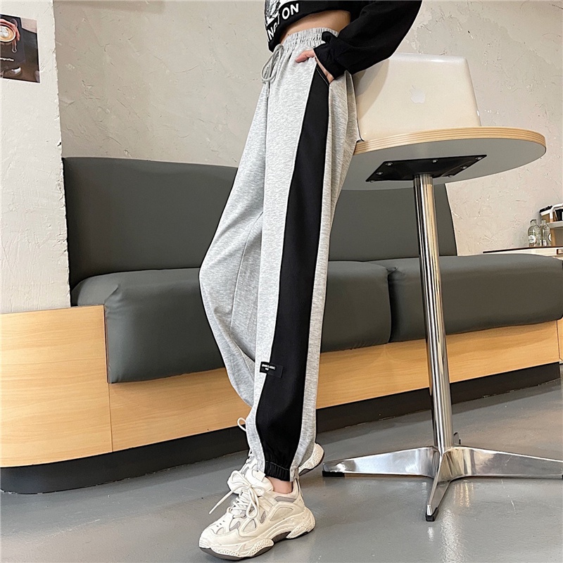 SUXI Quần legging nữ ống rộng thời trang mùa thu mới