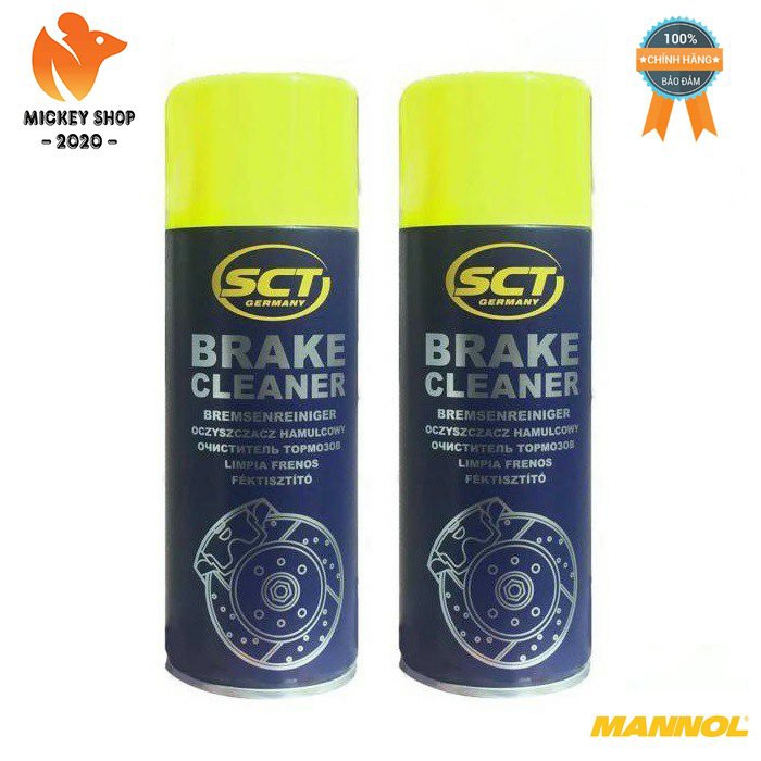 [Pro] Chai Vệ Sinh Hệ Thống Phanh Xe 2 Bánh, 4 Bánh MANNOL 969251 – 450ML SCT-Brake Cleaner – Hàng Đức Chính Hãng