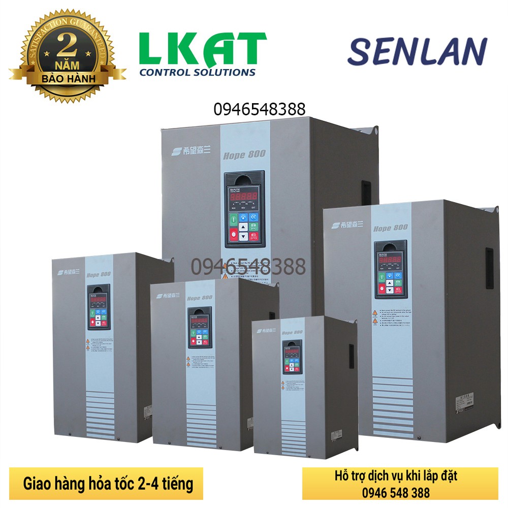 Biến tần Senlan 220V/380V - Bảo hành 2 năm - Giao hàng hoả tốc 2 đến 4 tiếng