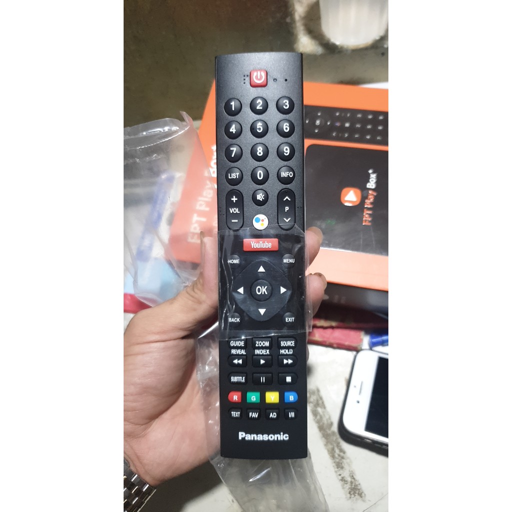 ĐIỀU KHIỂN GIỌNG NÓI CHO ANDROID TV PANASONIC 2018