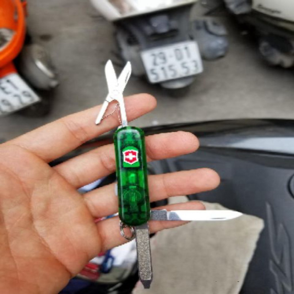 Dao phượt móc chìa khóa đa năng Victorinox Signature lite/ midnite manager
