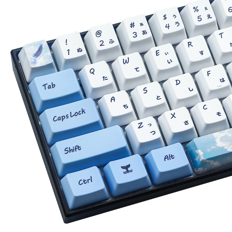 Bộ 73 nắp bàn phím pbt oem cho gh60 gk61 gk64