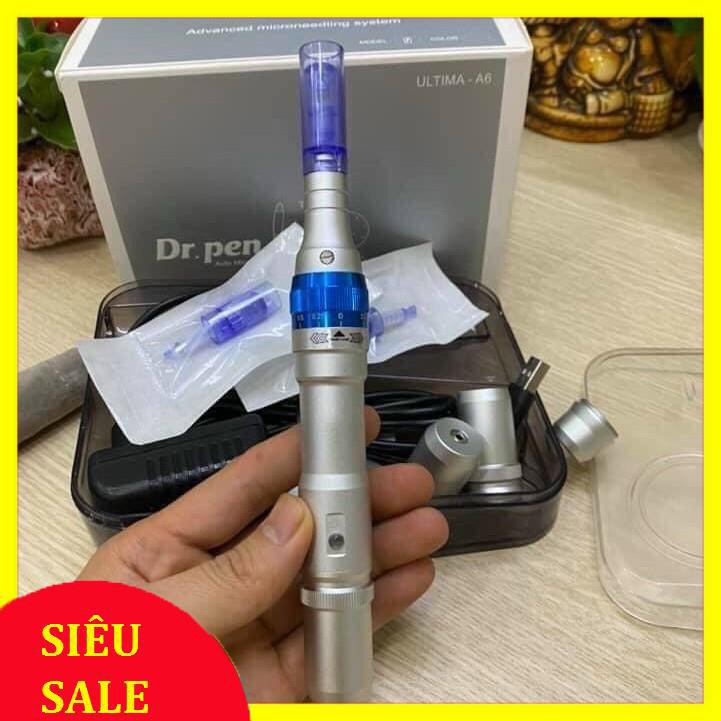 Máy Phi Kim Lăn Kim Cấy Phấn Cấy Tảo Dr Pen A6