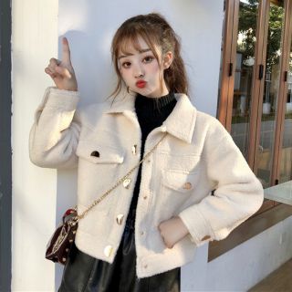 <ORDER QUẢNG CHÂU>Áo Khoác Form Ngắn Trẻ Trung
