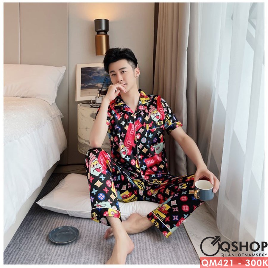 BỘ ĐỒ PIJAMA NAM CAO CẤP QSHOP QM421