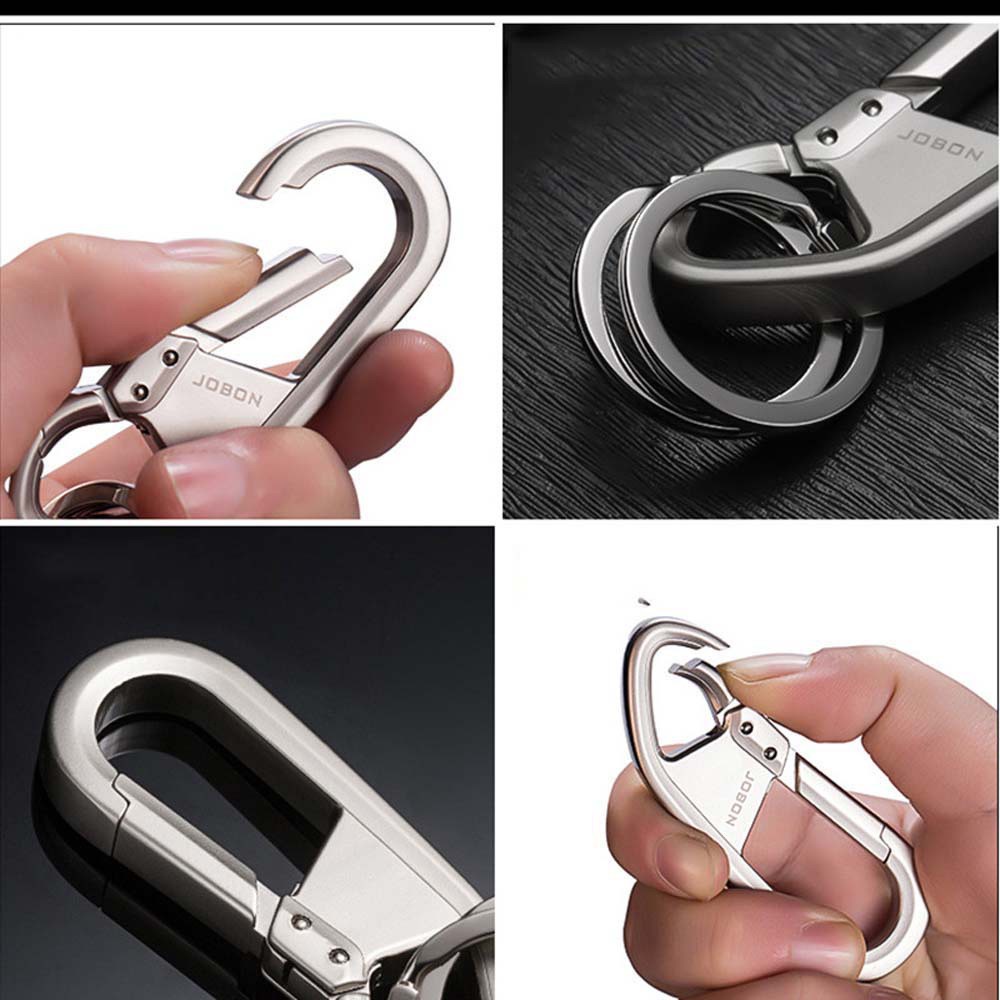 Móc Treo Chìa Khóa Xe Hơi Bằng Hợp Kim Kẽm Siêu Nhẹ Chất Lượng Cao