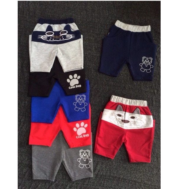 [ XẢ HÀNG ]quần lửng da cá cho bé trai, chất đẹp mát
