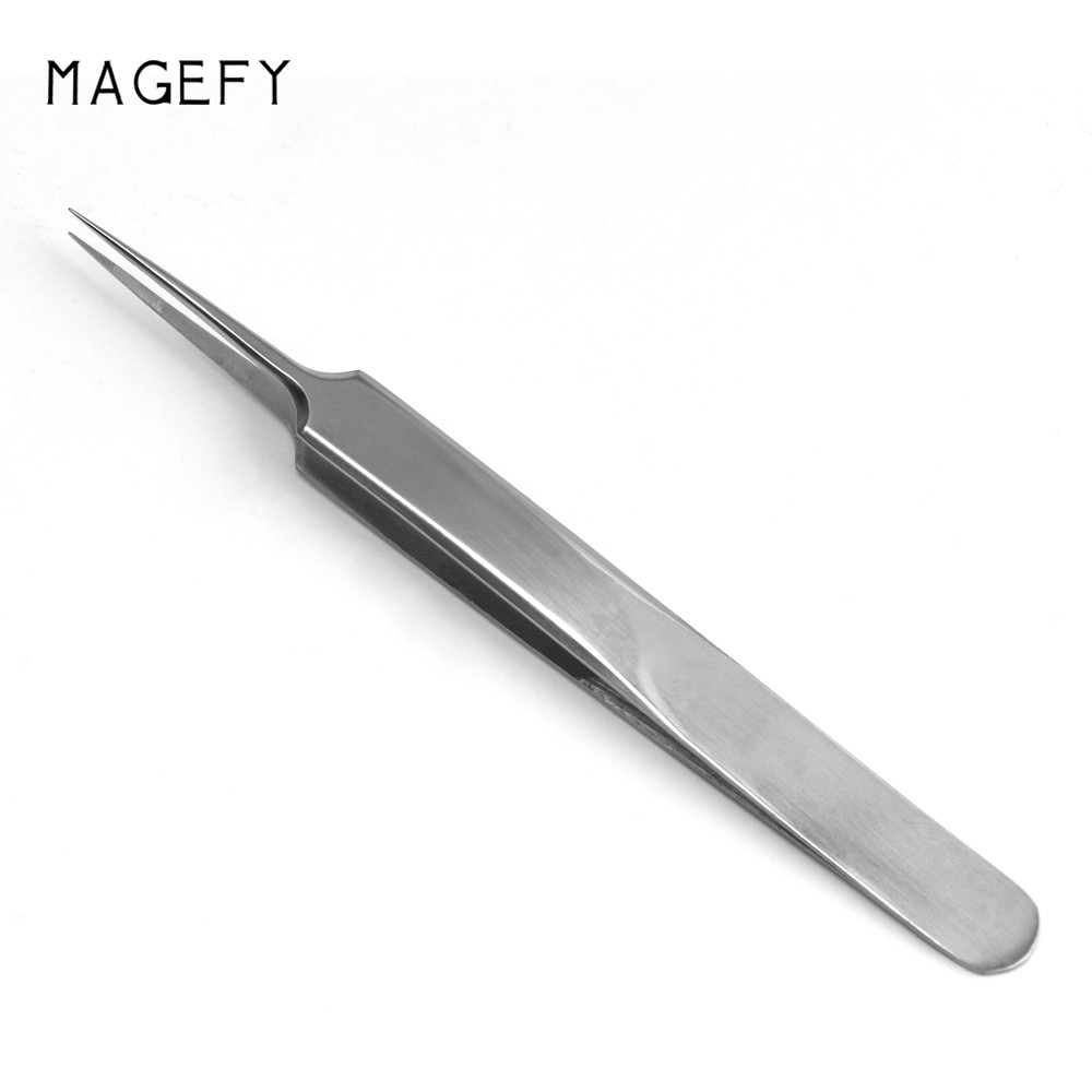 Set 5 cây nặn mụn và nhíp MAGEFY cho mụn đầu đen trứng cá cám bằng thép không gỉ