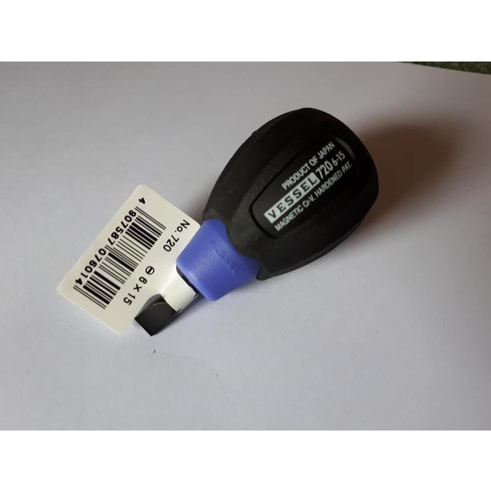 Tô vít ngắn Vessel No.720-6x15