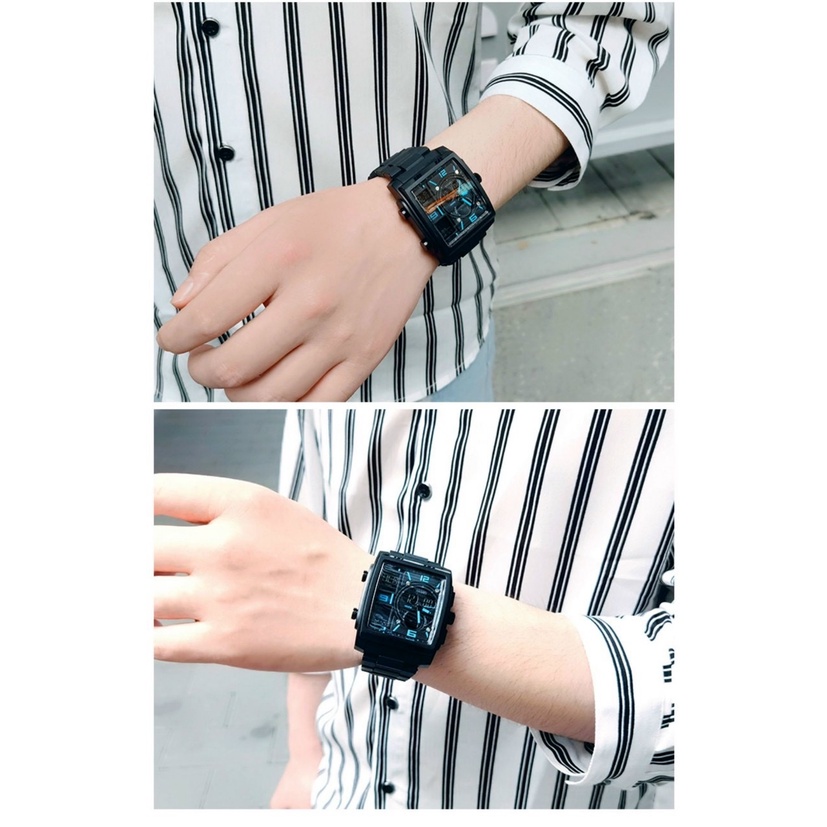 Đồng Hồ Skmei 1274 Hiển Thị Kép Kĩ Thuật Số Thạch Anh Đếm Ngược Báo Thức Chống Thấm Nước Cho Nam | BigBuy360 - bigbuy360.vn