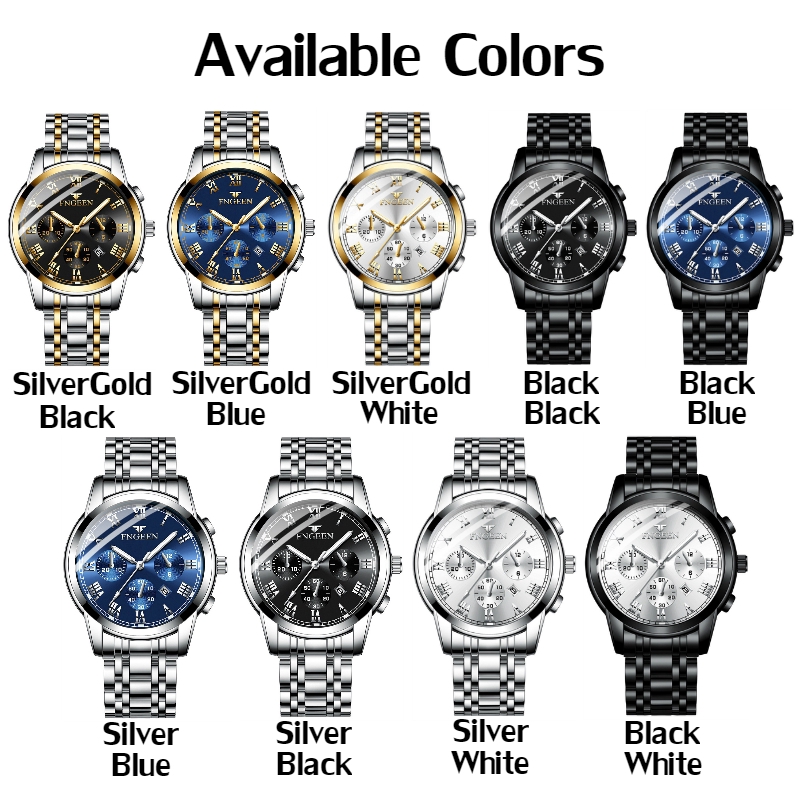 Đồng Hồ FNGEEN Quartz Đeo Tay Cho Nam