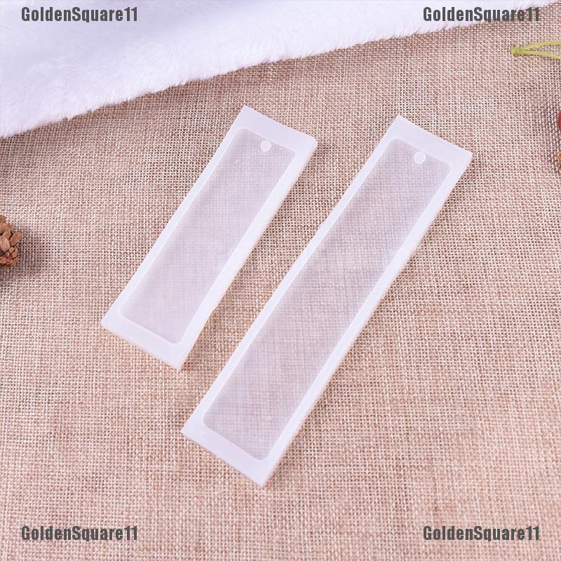 Khuôn Silicone Hình Chữ Nhật Làm Đánh Dấu Trang Sức DIY
