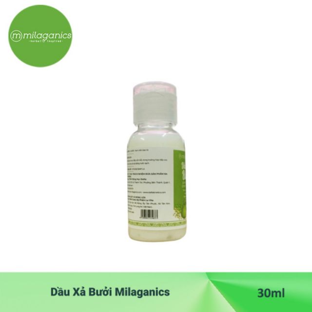 (6.2022) 30ml Dầu Gội Bưởi Milaganics
