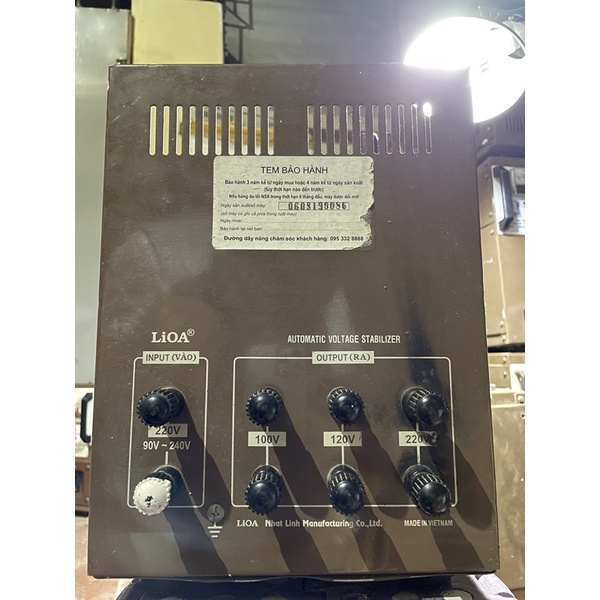 Ổn áp lioa 5kva cũ