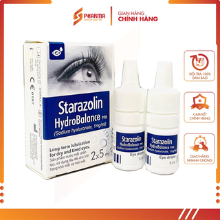 Dung dịch nhỏ mắt StaraZolin (Hộp 2x5ml) - Chính hãng