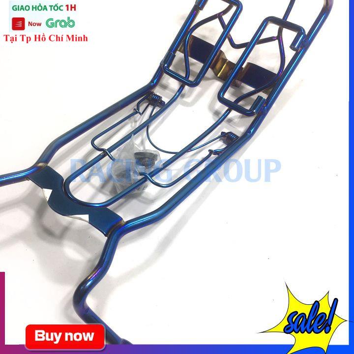 Baga Giữa Xe Máy Wave  2017 10 Li Màu Titan Tặng Kèm Bọc Chân Chống