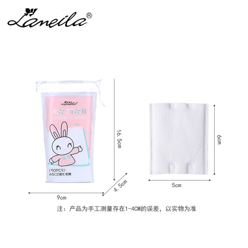 ❤️ Gói 50 Miếng Bông Tẩy Trang Laneila Cotton Double Sided | BigBuy360 - bigbuy360.vn